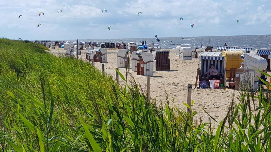 Appartamento Haus Waldluft Whg. Eiche Cuxhaven Esterno foto